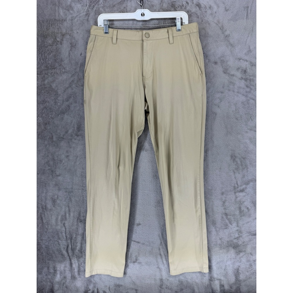 Rhone Commuter Pants‎ Mens 32 Khaki Tan Technical Performance Trousers 100036